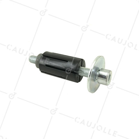 Douille de fixation EXPANSIBLE para tubo redondo de 27 mm a 29 mm interior Y Rotante CON AGUJERO DE 10 a 12 MM • Caujolle
