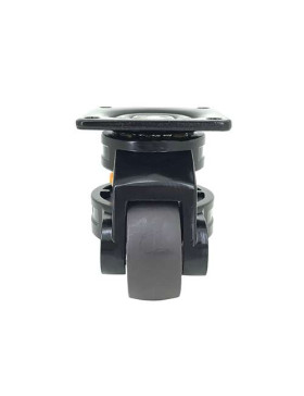 RUEDA GIRATORIA TRANSFORMABLE EN PIE FIJO ANTI VIBRACIONES DIÁMETRO 50 MM CARGA 250 KG - ESTABILIZADOR 50
