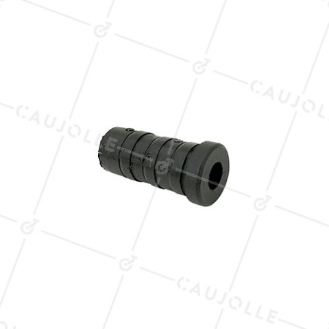 CONECTOR DE FIJACIÓN PARA TUBO REDONDO DE 20 MM EXTERIOR 17 MM INTERIOR PARA RUEDA CON AGUJERO DE 8 MM • Caujolle