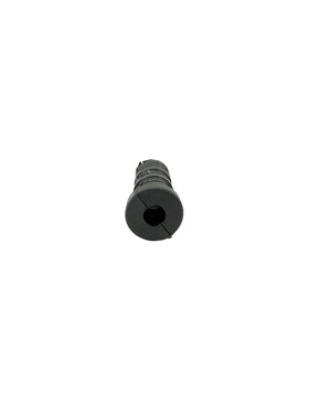 EMBOUT DE FIXATION POUR ROULETTE À OEIL DE 8MM ET TUBE CARRÉ DE 20MM ÉPAISSEUR 1,5MM