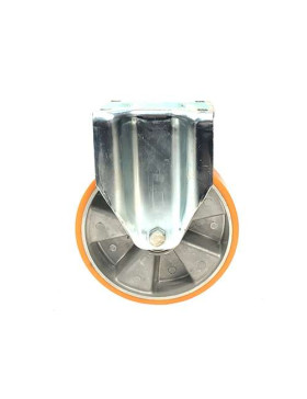 RUEDA FIJA DE POLIURETANO REFORZADA Y LLANTA DE ALUMINIO CON UN DIÁMETRO DE 200 MM CARGA 800 KG - S79AR 200
