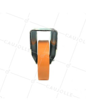 RUEDA FIJA DE POLIURETANO REFORZADA Y LLANTA DE ALUMINIO CON UN DIÁMETRO DE 200 MM CARGA 800 KG - S79AR 200