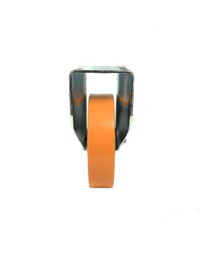 RUEDA FIJA DE POLIURETANO REFORZADA Y LLANTA DE ALUMINIO CON UN DIÁMETRO DE 200 MM CARGA 800 KG - S79AR 200