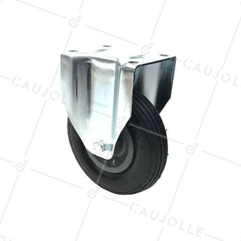 RUEDA HINCHABLE FIJA CON UN DIÁMETRO DE 200 MM CARGA 60 KG • Caujolle