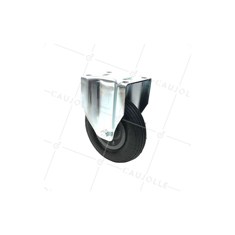 ROULETTE GONFLABLE PIVOTANTE DIAMÈTRE 200 MM CHARGE 80KG