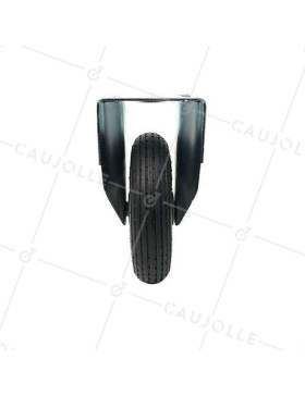 ROULETTE GONFLABLE PIVOTANTE DIAMÈTRE 200 MM CHARGE 80KG