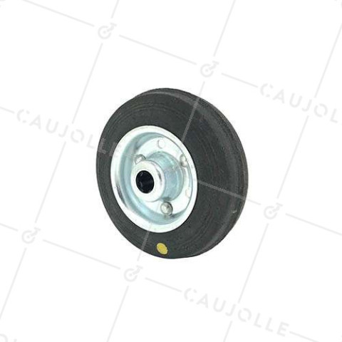RUEDA DE LABORATORIO ANTI-ESTÁTICA CON DIÁMETRO DE 100 MM, CARGA DE 80 KG Y EJE 12 MM - S2300 100 ANTISTATIK • Caujolle