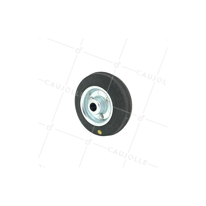 GALET DE MANUTENTION ANTISTATIQUE DIAMÈTRE 100MM CHARGE 80KG AXE 12 MM - S2300 100 ANTISTATIK