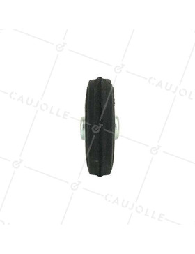 GALET DE MANUTENTION ANTISTATIQUE DIAMÈTRE 100MM CHARGE 80KG AXE 12 MM - S2300 100 ANTISTATIK