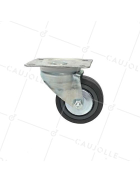 RUEDA GIRATORIA DE MANUTENCIÓN CLÁSICA REFORZADA CON UN DIÁMETRO DE 100 MM CARGA 125 KG - S2C 100R