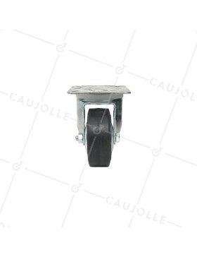 RUEDA GIRATORIA DE MANUTENCIÓN CLÁSICA REFORZADA CON UN DIÁMETRO DE 100 MM CARGA 125 KG - S2C 100R