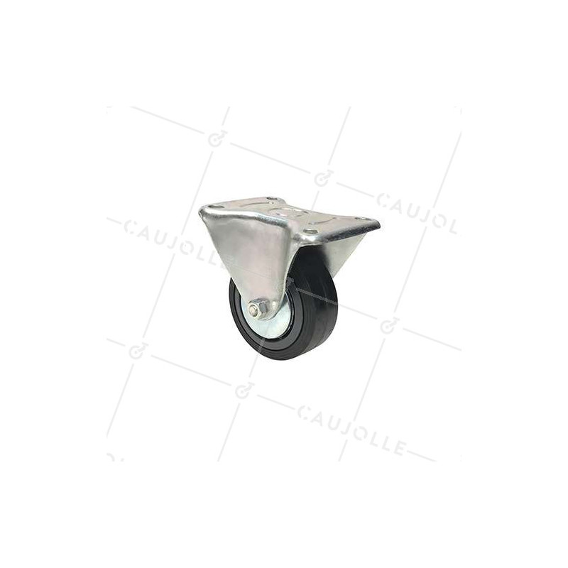 RUEDA FIJA DE MANUTENCIÓN CLÁSICA REFORZADA CON UN DIÁMETRO DE 100 MM CARGA 125 KG - S7C 100R