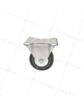RUEDA FIJA DE MANUTENCIÓN CLÁSICA REFORZADA CON UN DIÁMETRO DE 100 MM CARGA 125 KG - S7C 100R