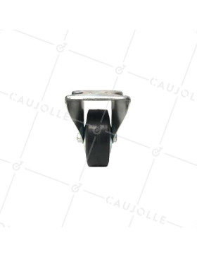 RUEDA FIJA DE MANUTENCIÓN CLÁSICA REFORZADA CON UN DIÁMETRO DE 100 MM CARGA 125 KG - S7C 100R