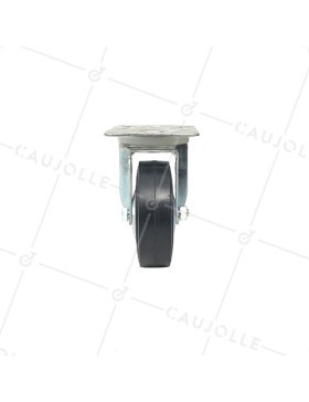 RUEDA GIRATORIA DE MANUTENCIÓN ANCHA CON UN DIÁMETRO DE 125 MM CARGA 125 KG - S2C 125R