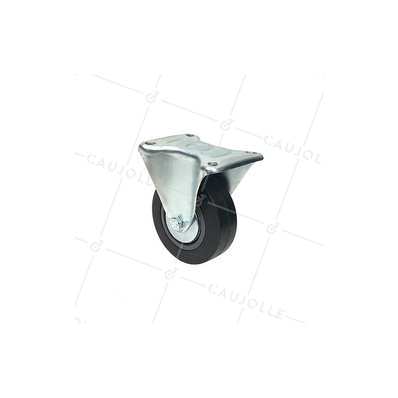 RUEDA FIJA DE MANUTENCIÓN AMPLIA CON 125 MM DE DIÁMETRO CARGA125 KG - S7C 125R
