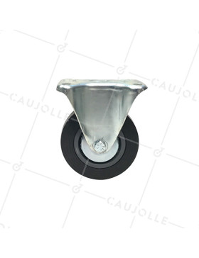 RUEDA FIJA DE MANUTENCIÓN AMPLIA CON 125 MM DE DIÁMETRO CARGA125 KG - S7C 125R