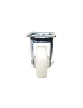 ROULETTE DE MANUTENTION EN POLYPROPYLÈNE DIAMÈTRE 125 MM CHARGE 200 KG - S74P 125