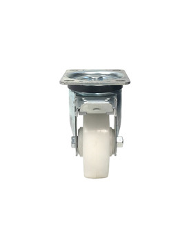 ROULETTE DE MANUTENTION EN POLYPROPYLÈNE DIAMÈTRE 125 MM CHARGE 200 KG - S74P 125