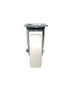 ROULETTE DE MANUTENTION EN POLYPROPYLÈNE DIAMÈTRE 125 MM CHARGE 200 KG - S74P 125
