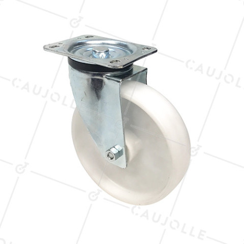 RUEDA DE MANUTENCIÓN DE POLIPROPILENO CON UN DIÁMETRO DE 200 MM CARGA 200 KG - S74P 200 • Caujolle