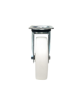 ROULETTE DE MANUTENTION EN POLYPROPYLÈNE DIAMÈTRE 125 MM CHARGE 200 KG - S74P 125