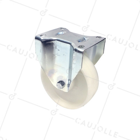 RUEDA FIJA DE MANUTENCIÓN DE POLIPROPILENO CON UN DIÁMETRO DE 160 MM CARGA 200 KG - S75P 160 • Caujolle