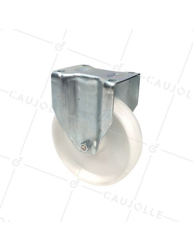 RUEDA FIJA DE MANUTENCIÓN DE POLIPROPILENO CON UN DIÁMETRO DE 200 MM CARGA 200 KG - S75P 200 • Caujolle