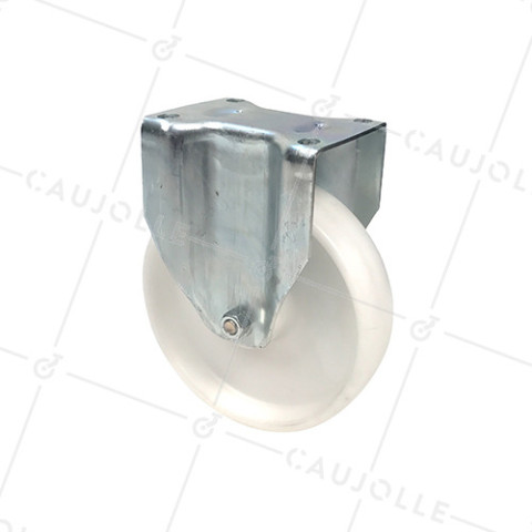 RUEDA FIJA DE MANUTENCIÓN DE POLIPROPILENO CON UN DIÁMETRO DE 200 MM CARGA 200 KG - S75P 200 • Caujolle