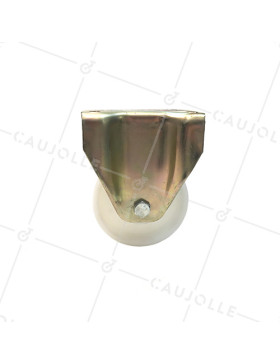 ROULETTE DE MANUTENTION PIVOTANTE RENFORCÉE EN NYLON DIAMÈTRE 125 MM CHARGE 300KG - S78N 125