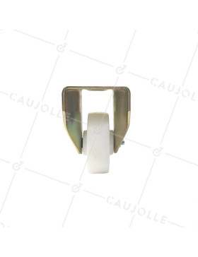 ROULETTE DE MANUTENTION PIVOTANTE RENFORCÉE EN NYLON DIAMÈTRE 125 MM CHARGE 300KG - S78N 125