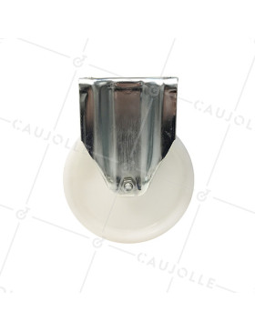 ROULETTE DE MANUTENTION PIVOTANTE RENFORCÉE EN NYLON DIAMÈTRE 125 MM CHARGE 300KG - S78N 125