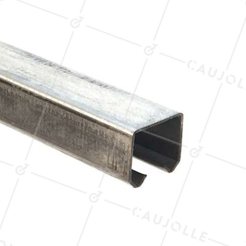 RAÍL DE 3 METROS PARA PUERTA CORREDERA SUSPENDIDA DE 85 KG - RAÍL 4.2.4 • Caujolle