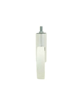 RUEDA FUTURISTA BLANCA CON VARILLA ROSCADA DE 8 MM CON UN DIÁMETRO DE 90 MM CARGA 50 KG - GRAVITY90TFW8