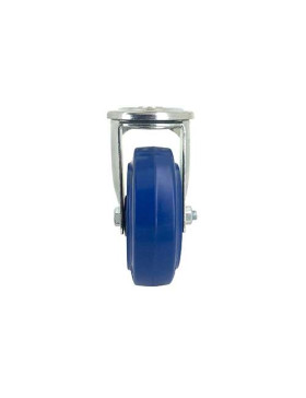 RUEDA CON ARO DE CAUCHO SUPERELÁSTICO Y UN DIÁMETRO DE 100 MM CARGA 100 KG - S06NS100