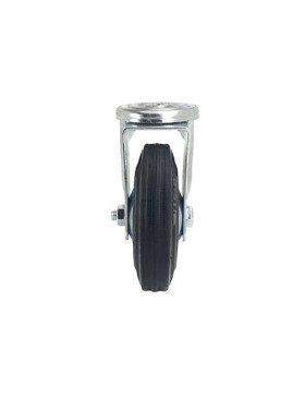 RUEDA CLÁSICA DE MANUTENCIÓN CON AGUJERO PASANTE DE CUACHO CON 125 MM DE DIÁMETRO, 100 KG DE CARGA -  S06C125L