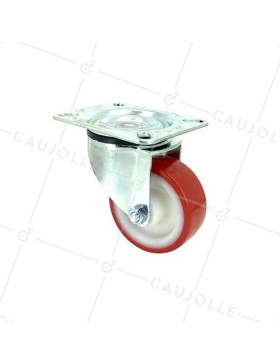 RUEDA DE MANIPULACIÓN DE ANTIACEITES Y ANTIGRASAS CON 80 MM DE DIÁMETRO, CARGA DE 100 KG - S2NP 80 • Caujolle