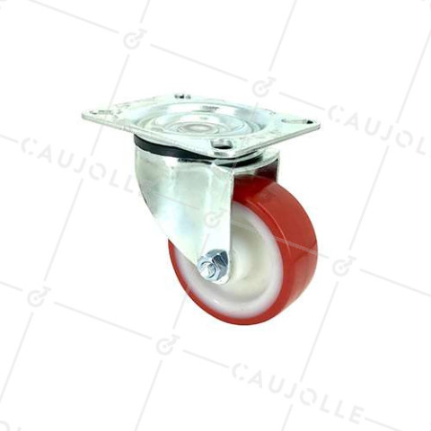 RUEDA DE MANIPULACIÓN DE ANTIACEITES Y ANTIGRASAS CON 80 MM DE DIÁMETRO, CARGA DE 100 KG - S2NP 80 • Caujolle