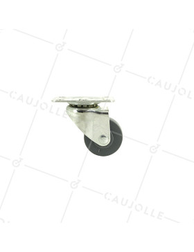 RUEDA PARA MUEBLE DE POLIPROPILENO CON UN DIÁMETRO DE 30 MM CARGA 15 KG - S120PP30