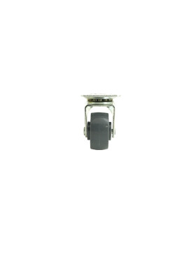 RUEDA PARA MUEBLE DE POLIPROPILENO CON UN DIÁMETRO DE 30 MM CARGA 15 KG - S120PP30