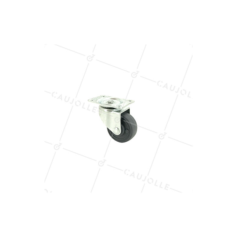 RUEDA PARA MUEBLE DE POLIPROPILENO CON DIÁMETRO DE 35 MM CARGA 15 KG - S12PP35
