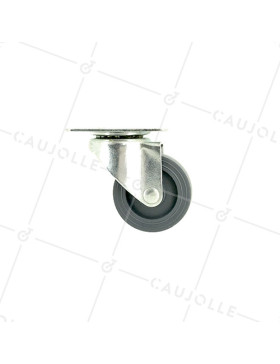RUEDA PARA MUEBLE DE POLIPROPILENO CON DIÁMETRO DE 42 MM CARGA 20 KG - S12PP42