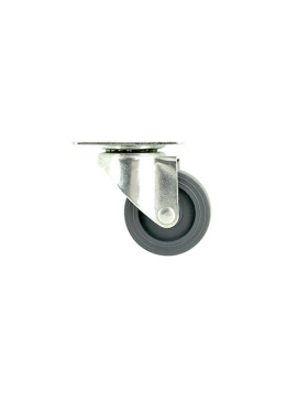 RUEDA PARA MUEBLE DE POLIPROPILENO CON DIÁMETRO DE 42 MM CARGA 20 KG - S12PP42