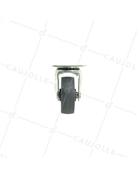 RUEDA PARA MUEBLE DE POLIPROPILENO CON DIÁMETRO DE 42 MM CARGA 20 KG - S12PP42