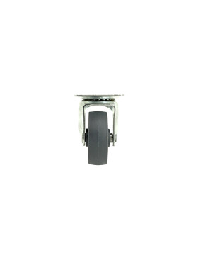 RUEDA PARA MUEBLE DE POLIPROPILENO CON DIÁMETRO DE 42 MM CARGA 20 KG - S12PP42