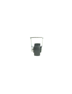 RUEDA FIJA PARA MUEBLE DE POLIPROPILENO CON DIÁMETRO DE 30 MM CARGA 15 KG - S18PP30