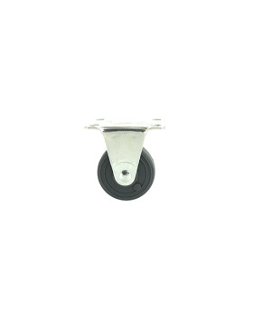 RUEDA FIJA PARA MUEBLE DE POLIPROPILENO CON DIÁMETRO DE 35 MM CARGA 15 KG - S18PP35