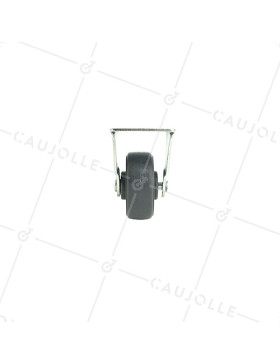 RUEDA FIJA PARA MUEBLE DE POLIPROPILENO CON DIÁMETRO DE 35 MM CARGA 15 KG - S18PP35