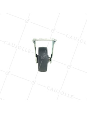 RUEDA PARA MUEBLES DE POLIPROPILENO CON UN DIÁMETRO DE 42 MM CARGA 20 KG - S18PP42