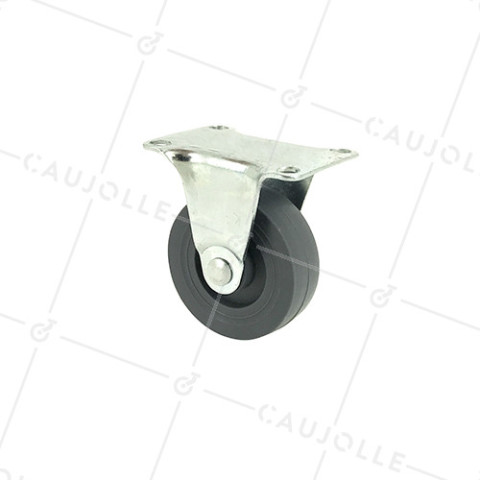 RUEDA FIJA PARA MUEBLES DE POLIPROPILENO CON UN DIÁMETRO DE 50 MM CARGA 30 KG - S18PP50 • Caujolle